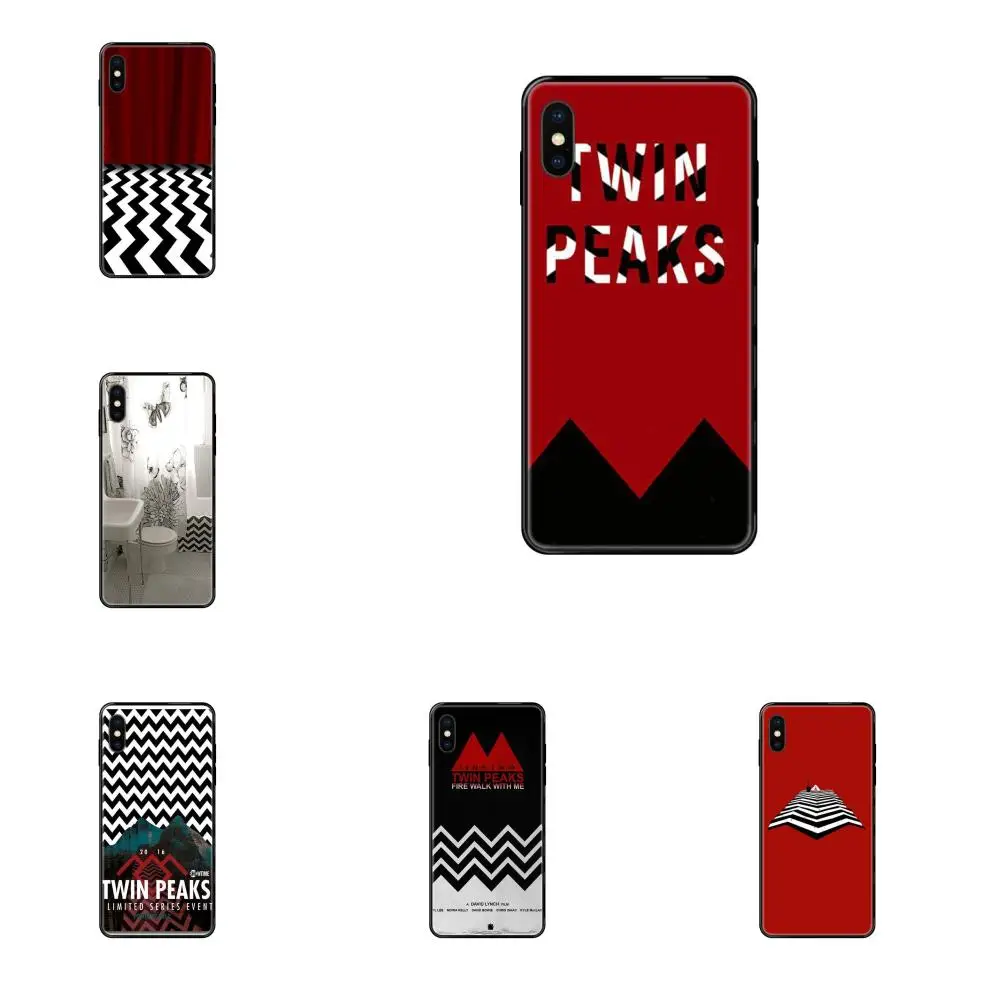For Huawei Honor 6A 7A 7X 8C 8X 9 9A 9I 9X 10 10I 20 20I 20S Lite Pro Novelty Fundas Black Soft Tv Red Welcome To Twin Peaks | Мобильные
