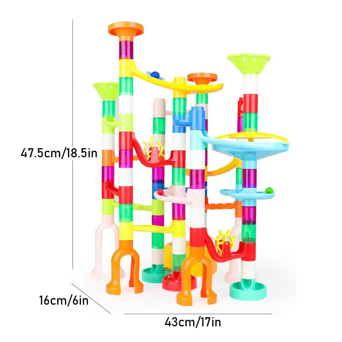 Marble Run Building Blocks Funnel Slide Bricks Toys 3D Maze Ball Rolling Labyrint Race Track Labyrint Children Educational Toys 5 Marble Run Building Blocks Funnel Slide Bricks Toys 3D Maze Ball Rolling Labyrint Race Track Labyrint Children Educational Toys 5