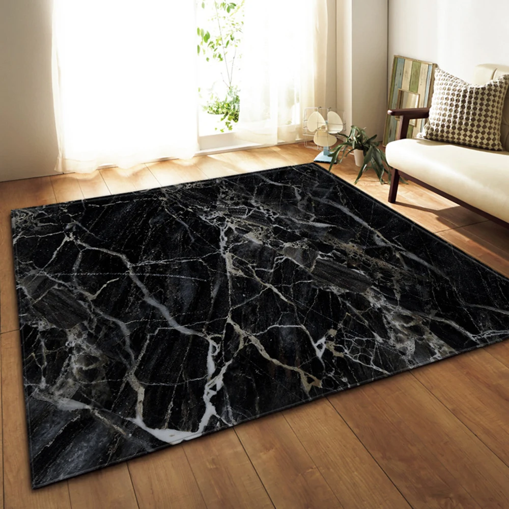 

Carpet for Living Room Decoration Bedroom carpet Home Mat in The Hallway Children Rug Marble Pattern Floor Mat Bedside Large Rug