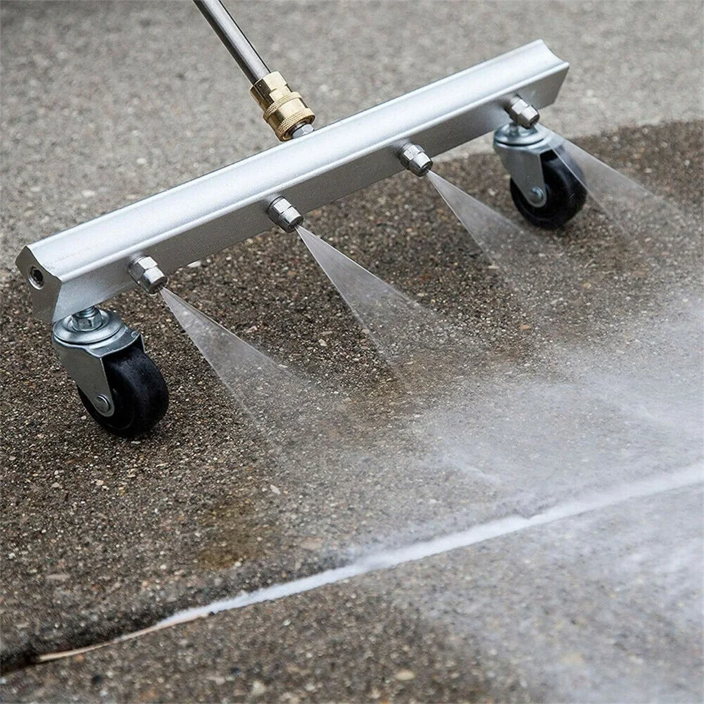 

High Quality Pressure Washer Undercarriage Cleaner Under Car Wash 1/4 Fast Connection New