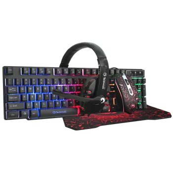 

MARVO CM370 Gaming Wired Keyboard And Mouse Combo 4-in-1 Gaming keyboard Kit (Keyboard, Mouse, Mouse Pad, Headphone)