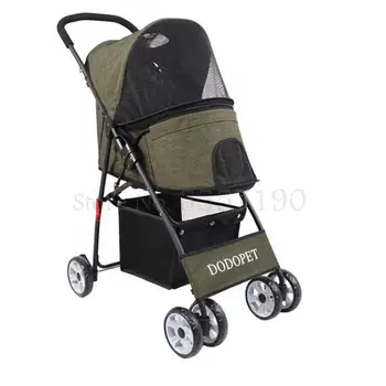 

Pet stroller small Teddy stroller dog go out portable stroller cat stroller lightweight compact