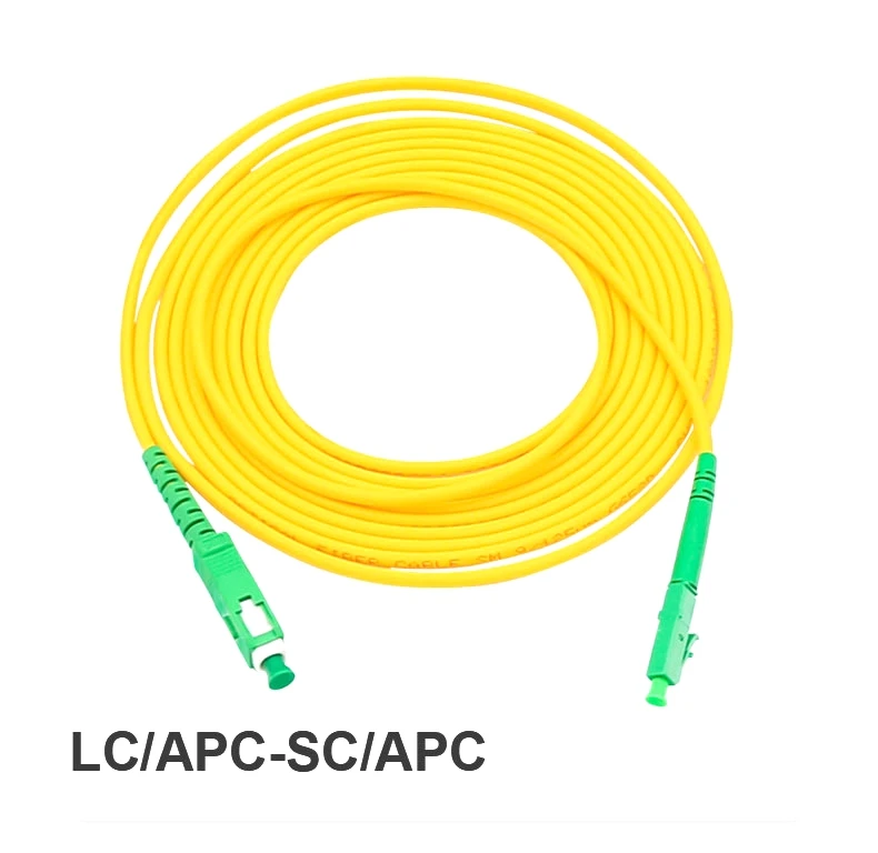 Upgrade Your Network: Single Mode Fiber Optic Jumper Cable, 3mm, 1m-40m Length, APC-LC-FC-ST to UPC-SC-LC-FCSC/APC-SC/APC-SM. Fast, Reliable Connectivity! Description Image.This Product Can Be Found With The Tag Names Fiber optic jumper cable apc, Fiber optic patch cable jumper, Patch cord fiber optic fc sc, Sm lc fiber optic jumper cable