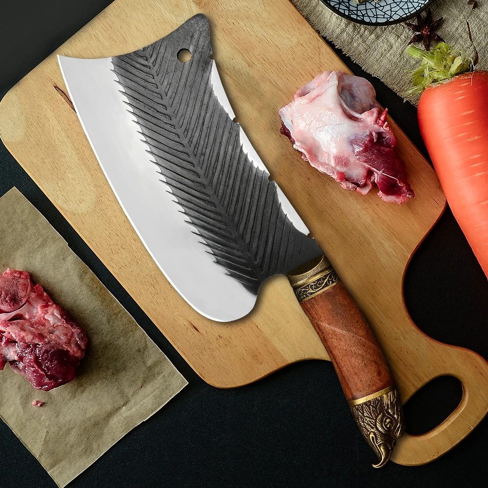 SOWOLL Longquan Knife High Quality 7Cr17 High Manganese Steel Knives 9