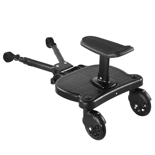 Adaptador de Pedal Universal para cochecito de niños, accesorio de remolque  auxiliar de segundo niño, patinete gemelo, placa de pie - AliExpress
