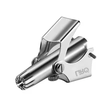 Ручной триммер для носа из нержавеющей стали, механический триммер для волос в носу, инструмент для бритья и удаления волос