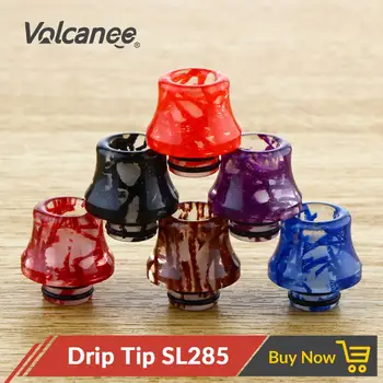 

Volcanee Epoxy Resin 510 Drip Tip Mouthpiece Wide Bore for V8 Baby RTA RDA Tank Atomizer Vape Accessories Drip Tip
