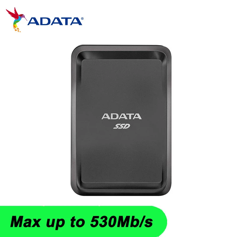 En el nombre código Morse entregar ADATA disco duro externo USB 3,2 SC685P, unidad de estado sólido móvil,  esmerilada carcasa metálica, HD, portátil, 256GB, 500GB, 1TB, SSD|Unidades  de estado sólido externas| - AliExpress