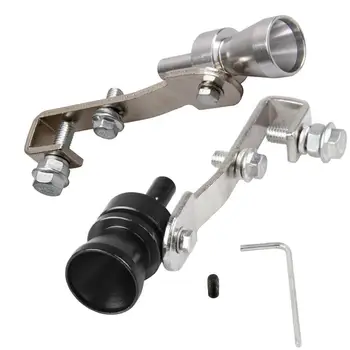 

44-55mm turbo bov whistle sound muffler exhaust pipe tip insert whistler