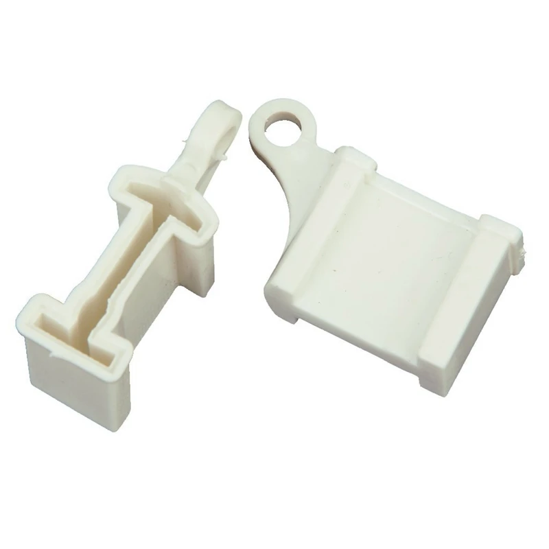 2Pcs Window Curtain Rail Track Ends End Stops | Дом и сад
