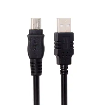 

Jimier 8m 5m 3m 1.5m USB 2.0 Male to Mini USB 5Pin Male Data Cable for Hard Disk & Camera & Phone