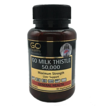 

Free shipping milk thistle liver tablets protect liver 60 capsules