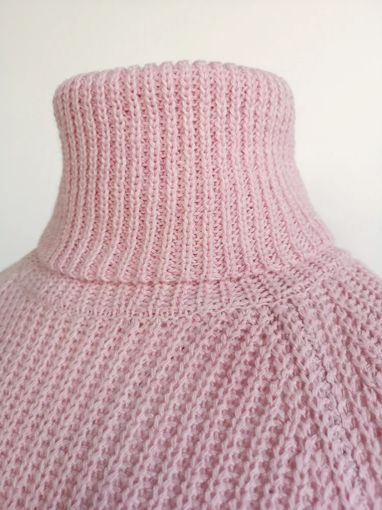 Новинка Осень Зима Водолазка с открытыми плечами вязаный свитер платье для женщин однотонный тонкий свитер платье размера плюс длинный свитер платье