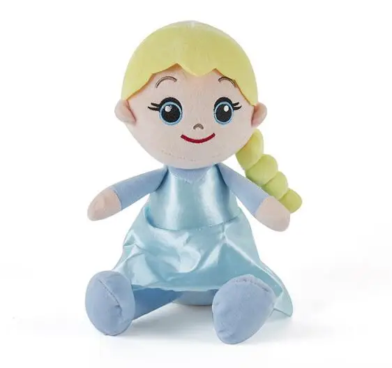 25 см фильм Дисней Анны и Эльзы со Свеном kristoff Plush Кукла Игрушки для маленьких детей милые подвеска принцессы плюшевое украшение на Рождество для детей подарок на день рождения - Цвет: a