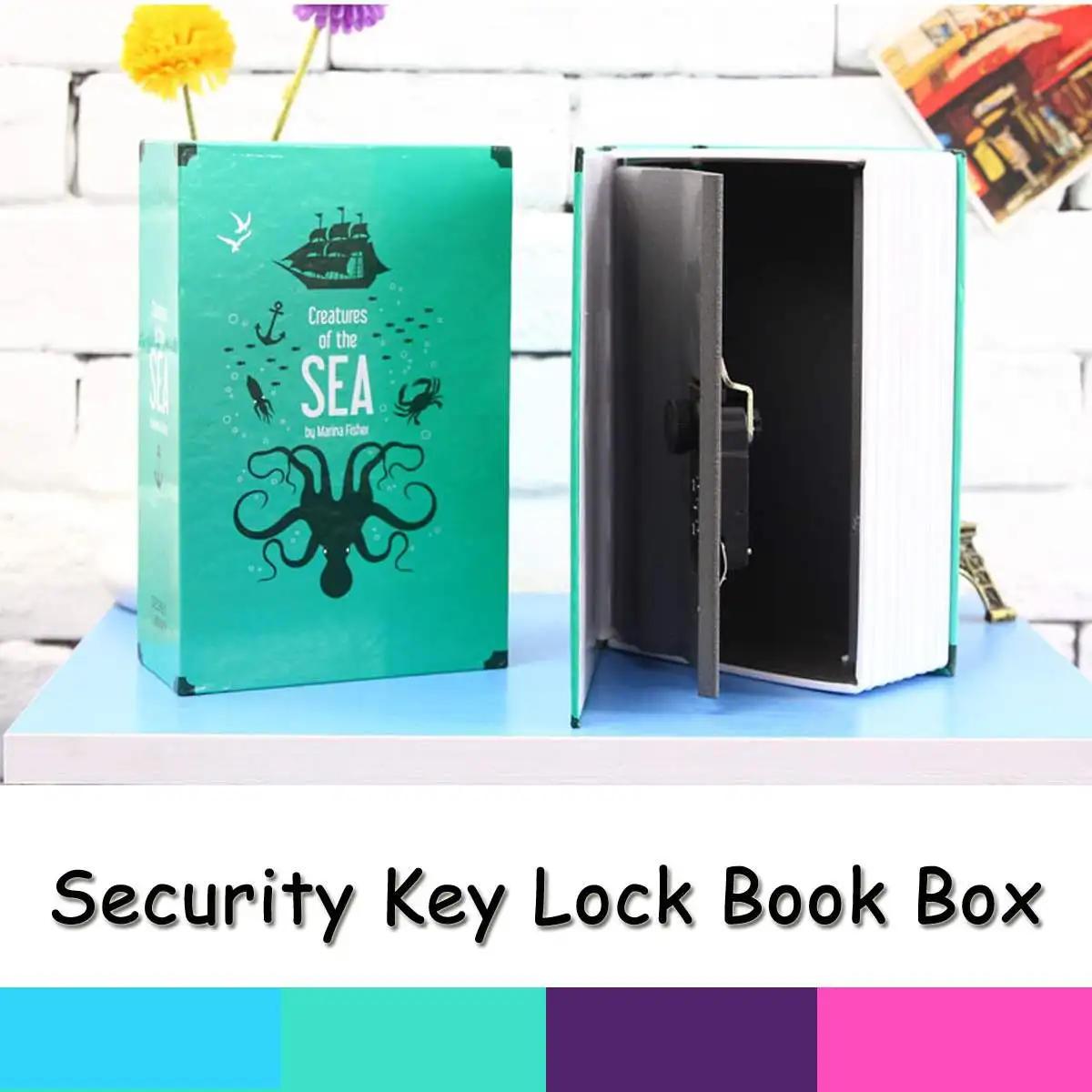 18x11.5x5.5cm Combination Lock Hidden-Safe Box Safe Box Strongbox Steel Simulation Book Home Office Money Phone Safe Storage Box 18x11.5x5.5cm Combination Lock Hidden-Safe Box Safe Box Strongbox Steel Simulation Book Home Office Money Phone Safe Storage Box