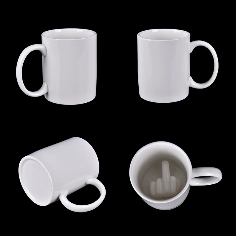 Up Yours Mug Middle Finger Mug Coffee Cup with Ceramic Material Mug Tea