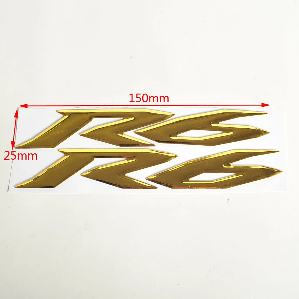 Мотоцикл Стикеры 3D R6 Чехол для YAMAHA YZF600 R6 1998- Логотип Знак 99 00 01 02 03 04 05 06 07 08 09, 10, 11, 12, 13 лет