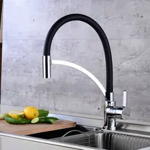 Genuine kitchen pull faucet Spring sink hot and cold water vegetable sink faucet