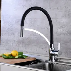Genuine kitchen pull faucet Spring sink hot and cold water vegetable sink faucet