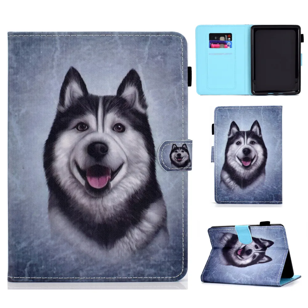 Кожаный чехол с магнитной подставкой и подставкой для Amazon, чехол Kindle Kindle 658 10th " Smart Cover Coque+ пленка+ ручка