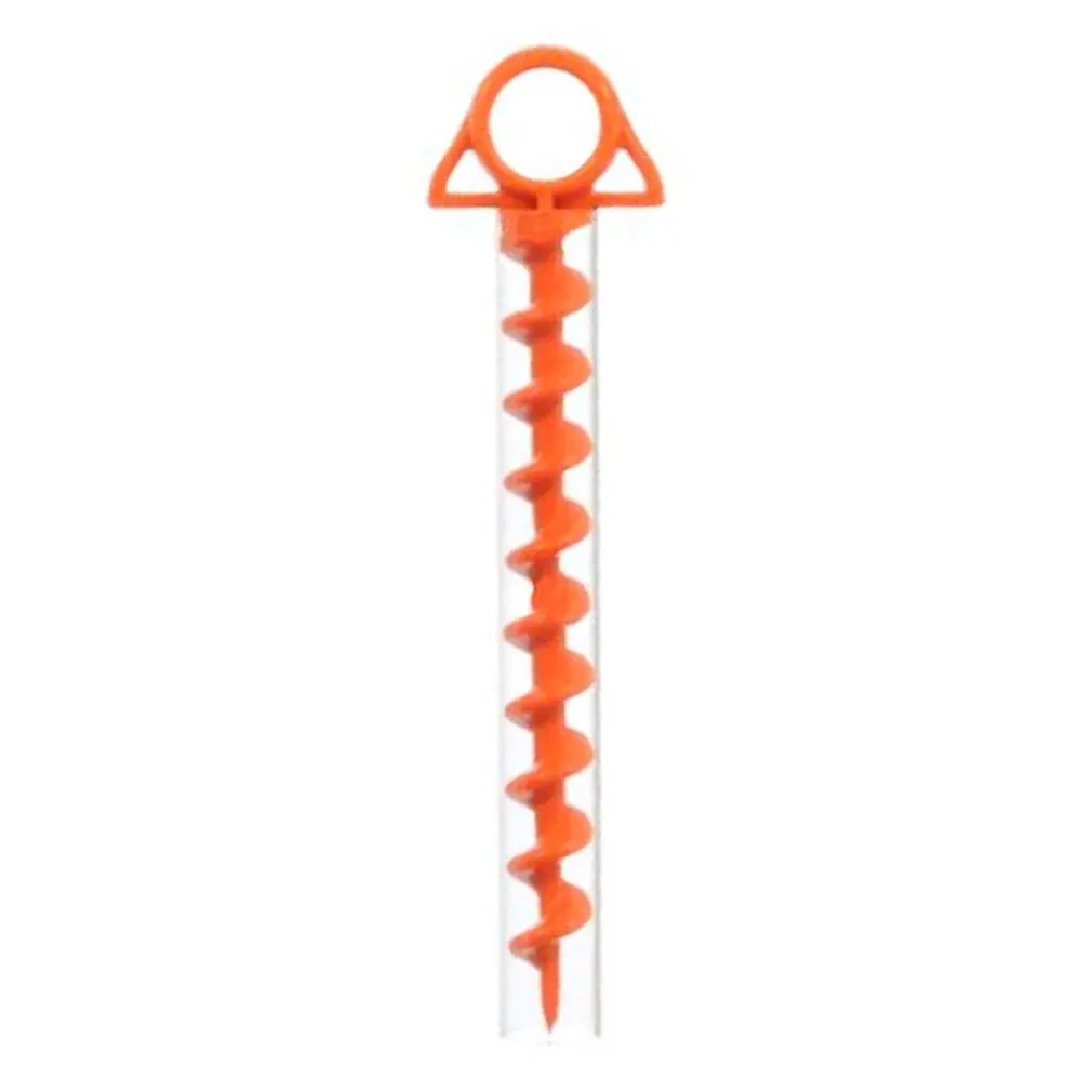 

Outdoor Multi-Purpose Ground Nail Tent Nails Spiral Horn Plastic Nail Camping Climbing Canopy Tent Nail
