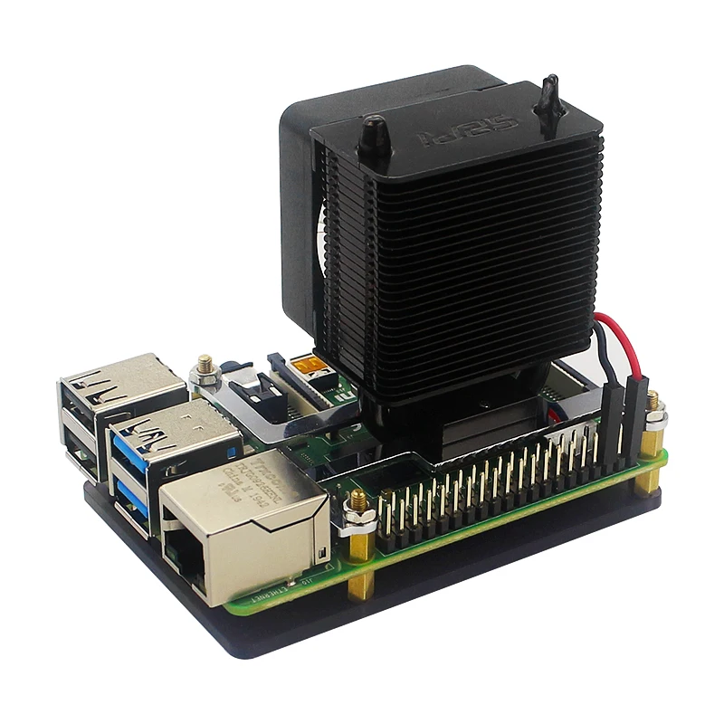52pi raspberry pi 4 torre de gelo