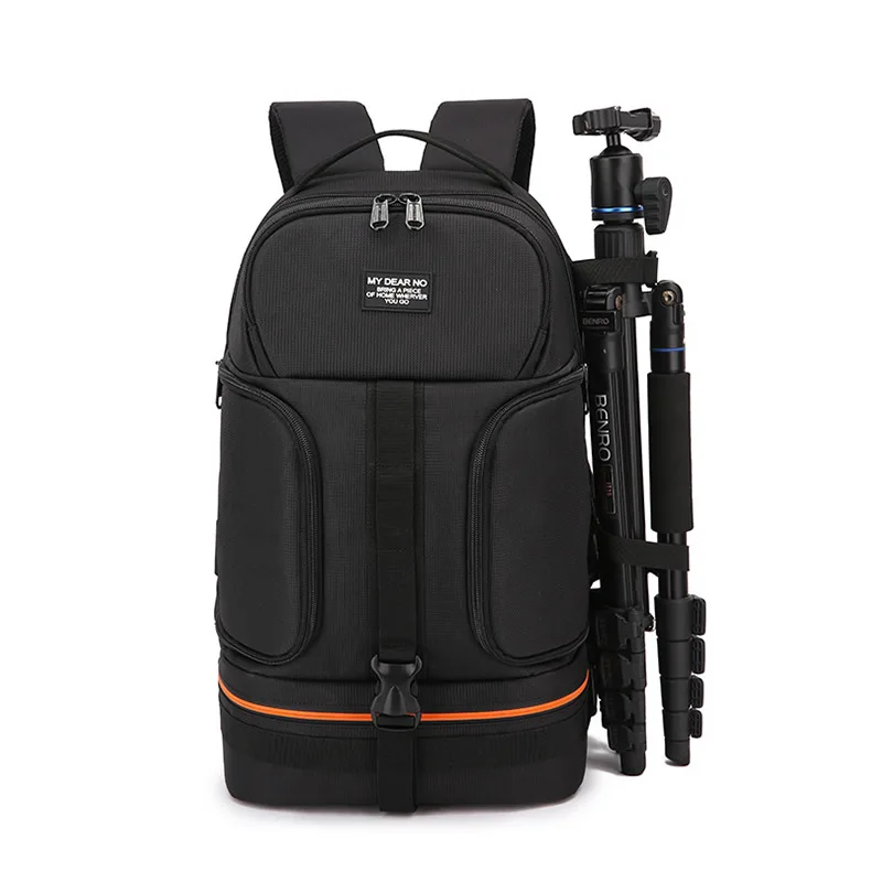 Сумка для камеры, сумка для путешествий, зеркальная фотокамера, рюкзак, водонепроницаемая, ткань Оксфорд, камера, сумка на плечо для Canon 5D 7D Nikon D3400 Sony A6000