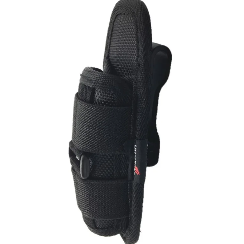 Torch Carry Belt Pouch LED Flashlight Holder 360 Degrees Rotatable Nylon Holster