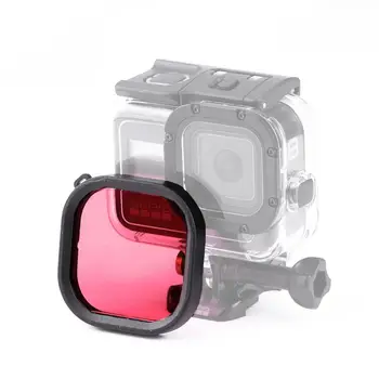 

Square Housing Diving Color Lens Filter for GoPro HERO8 Black Original Waterproof Housing