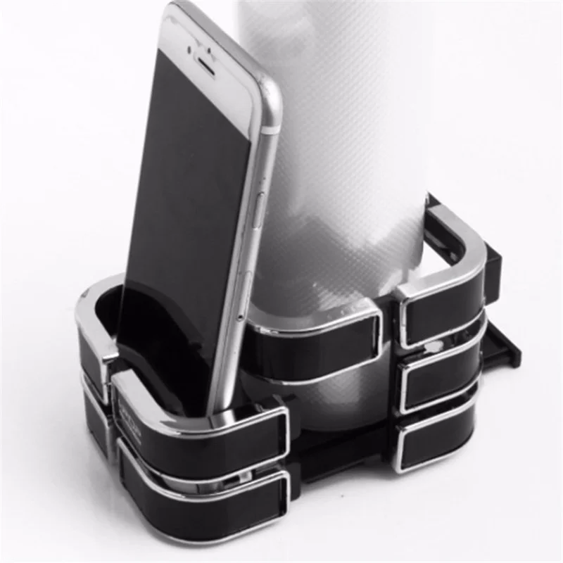 Mobile Cup Rack Foldable Car Multifunctional Mobile Phone Rack Beverage Rack Car Outlet ...