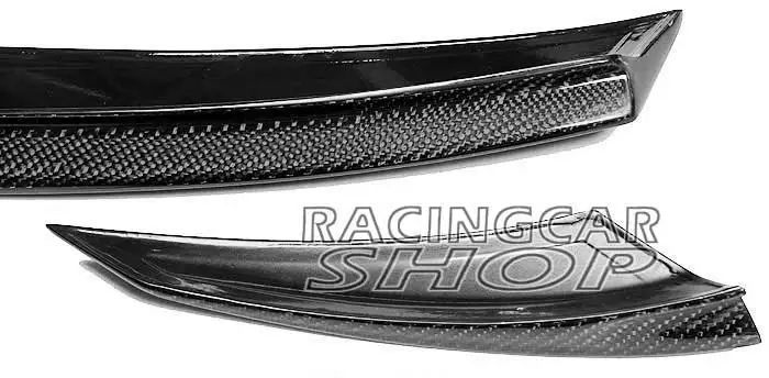 B TYPE Real CARBON FIBER 3PCS TRUNK BOOT SPOILER fit for MERCEDES BENZ W204 C-class 2007-2012