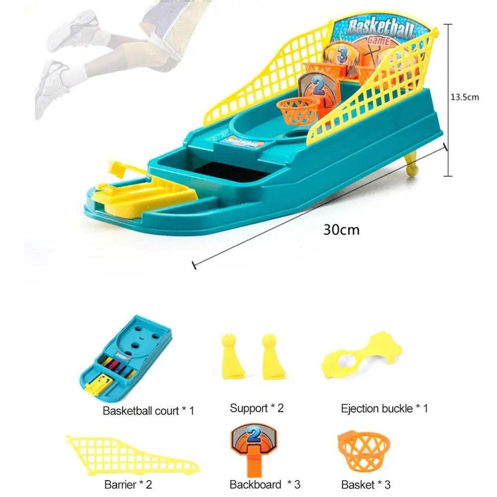 Finger-Ejected Basketball Parent-child Interactive Game Shooting-at-the-Basket Game Children's Educational Toys Mini Basketball