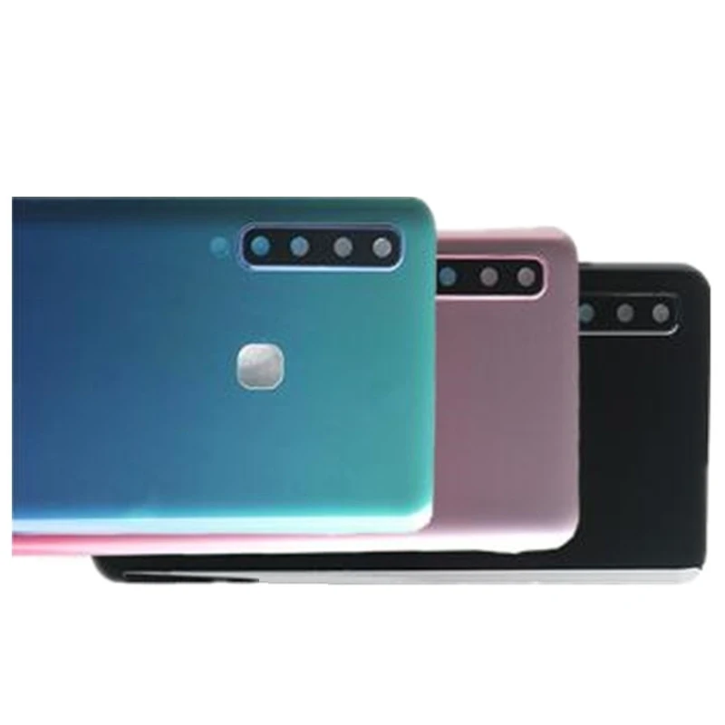 Задняя стеклянная корпус батареи+ объектив камеры для samsung Galaxy A9 A920
