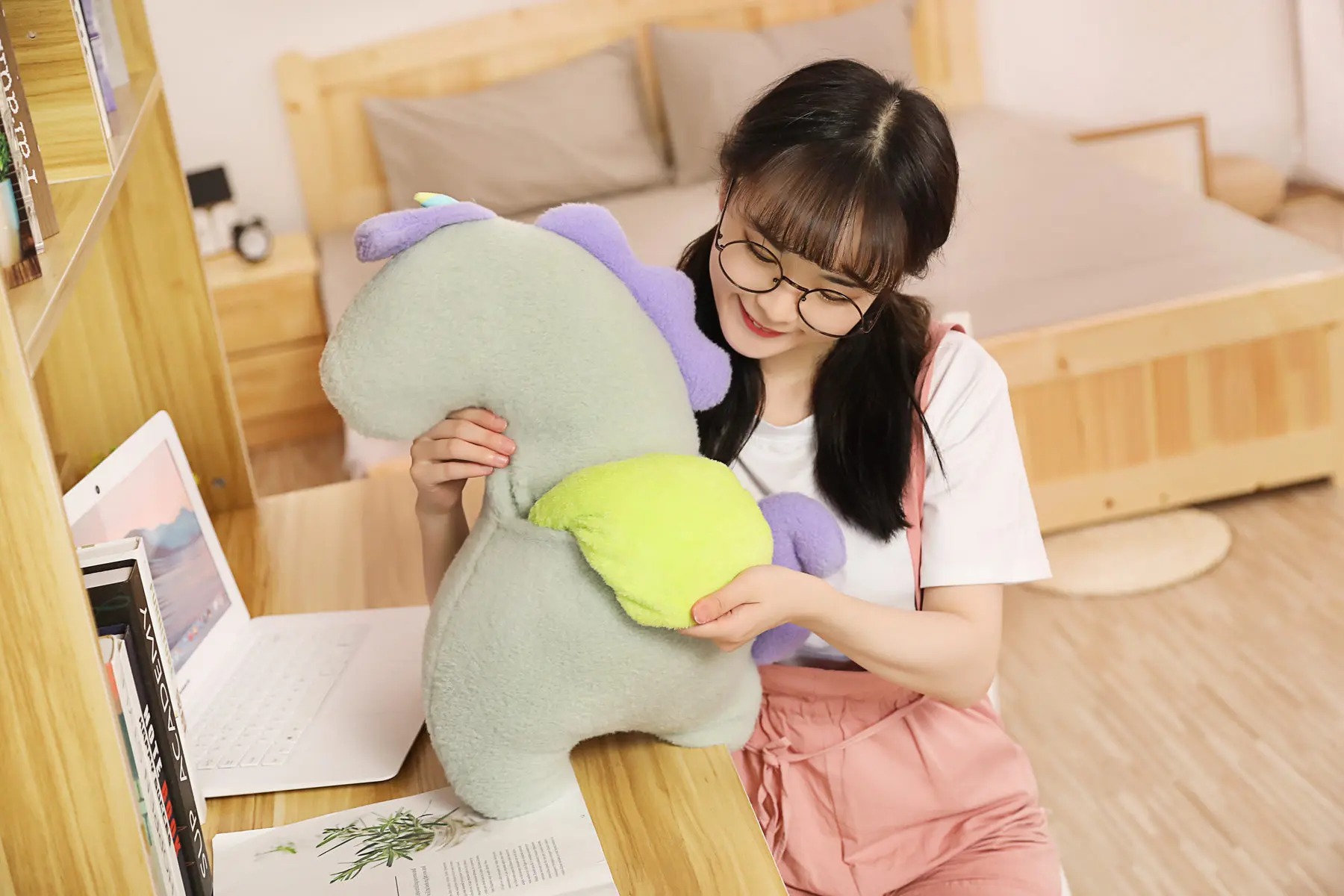 50*35 см Прекрасный мягкий единорог плюшевые игрушки чучело Подушка и одеяло Kawaii Единорог кукла подарок для девочек диванная подушка