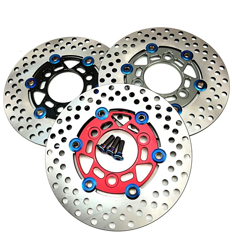 Universal motorcycle Aluminum alloy Floating brake discs 200mm Rapid