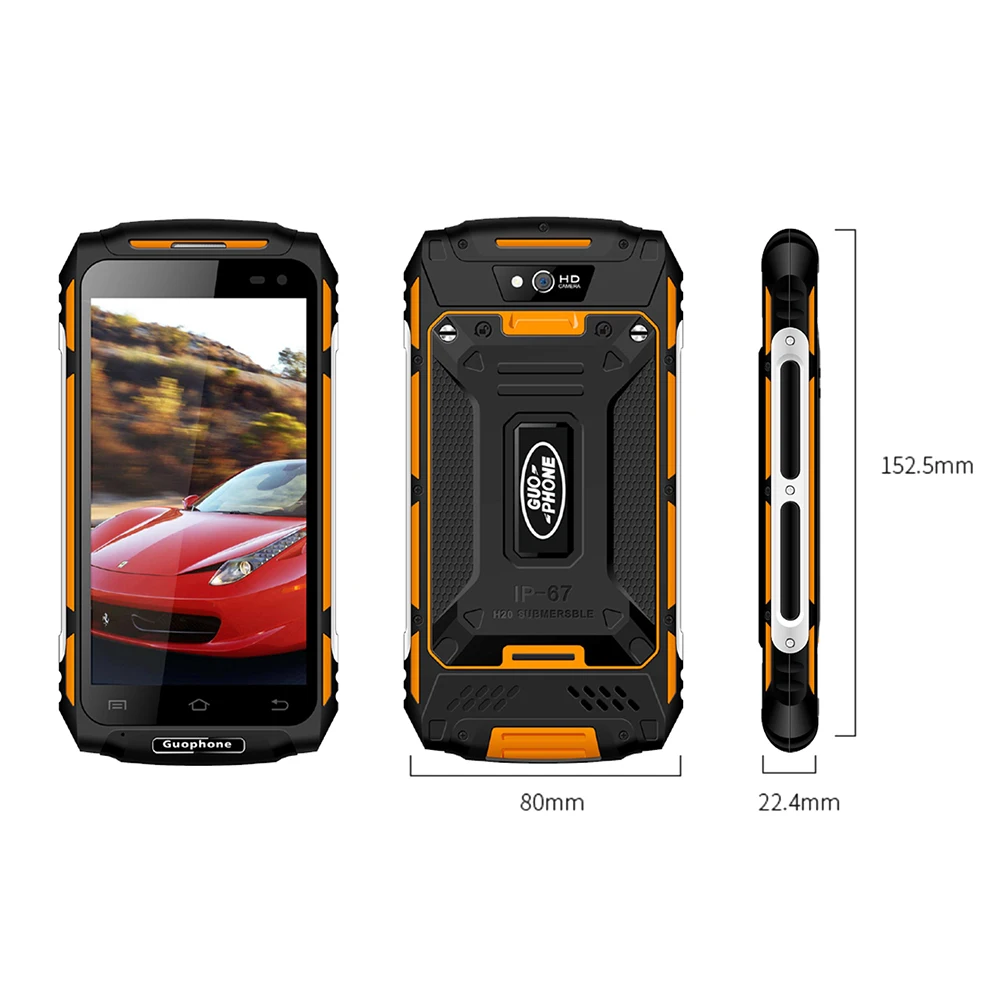 Смартфон Guophone X2 на Android 5 0 4 ядерный процессор MTK6737 экран 5500 дюйма 2 гб + 16 гб|android