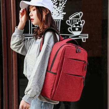 

KEENPACK New Backpack Laptop Travel Bag Business Computer USB Black Gray Color Hot Sale