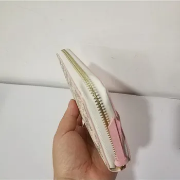 

Women's Designer Plaid Leather Retro Long Zip Clutch Wallet Large Capacity Long Card Holder Organizer Ladies Purse with Dust Bag