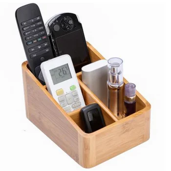 

Remote Control Holder Key Collection Cosmetics Receipt Inclusion Organizer Storage Box Wooden Box Organizer Box ZM1012