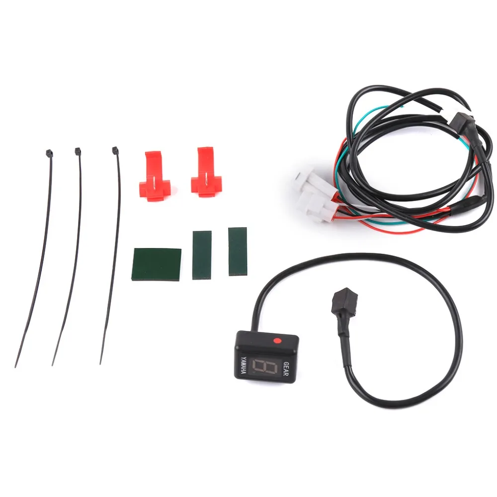 Мотоцикл Ecu Plug Mount 1-6 уровень скорости шестерни дисплей индикатор Водонепроницаемый светодиодный для Yamaha XJR 400