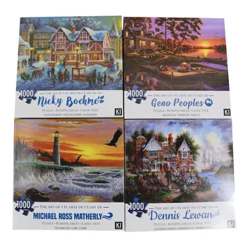 

Adults Reduce Pressure Puzzle Game Interesting Toys Home 1000 Piece Puzzles Learning juguetes brinquedos puzzle adulto игрушки