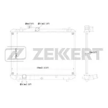 Радиатор охл. дв. Suzuki Swift(ZC ZD) 04 ZEKKERT mk-1232