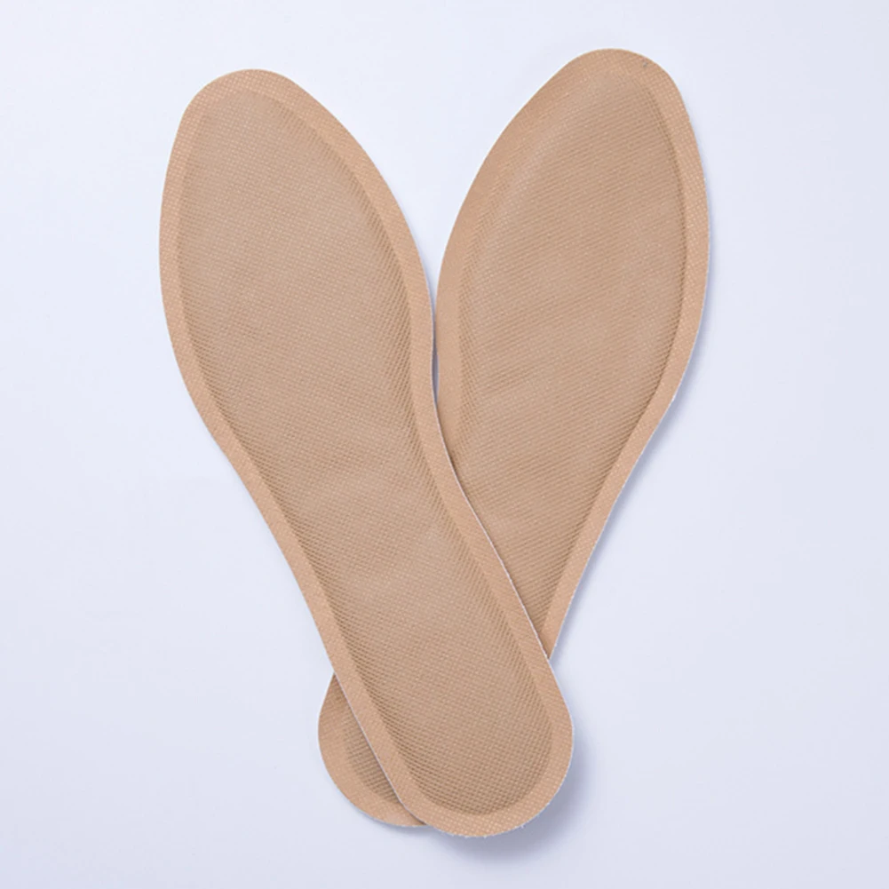 2Pcs Self-heating 12 hours Disposable Foot Warmer Insoles Body Massage Paste Pad Cushion Comfortable winter Foot warmer pasts