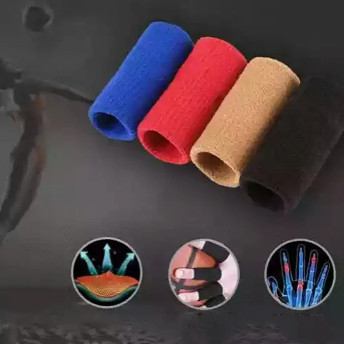 5 шт Finger Knuckles протекторы защита пальцев оболочка рукав Brace для баскетбольных видов спорта XR-Hot