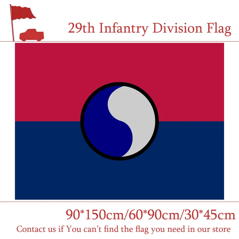 3x5ft 25th 28th 29th 36th 40th пехоты Отдел Флаг США Американский США 90*150 см 60*90 см, 30*45 см Автомобильный флаг
