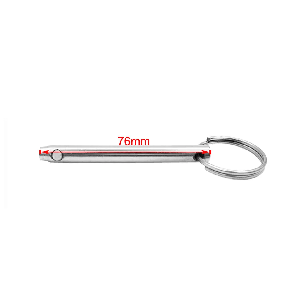 8mm Quick Release Pin Stainless Steel W/ Spring Bimini Top For Boat Marine