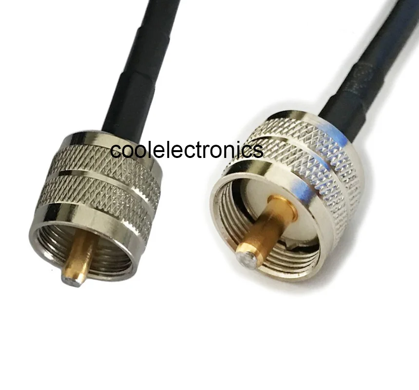 Cavo Radio 50 Cm Pl259 Cavo Coassiale RG142 Con Connettori PL259 UHF Maschio -maschio - Lunghezza 50 Cm (20 Pollici), Per Radioamatori Cavo Coassiale Uhf Maschio-maschio - Foto 10