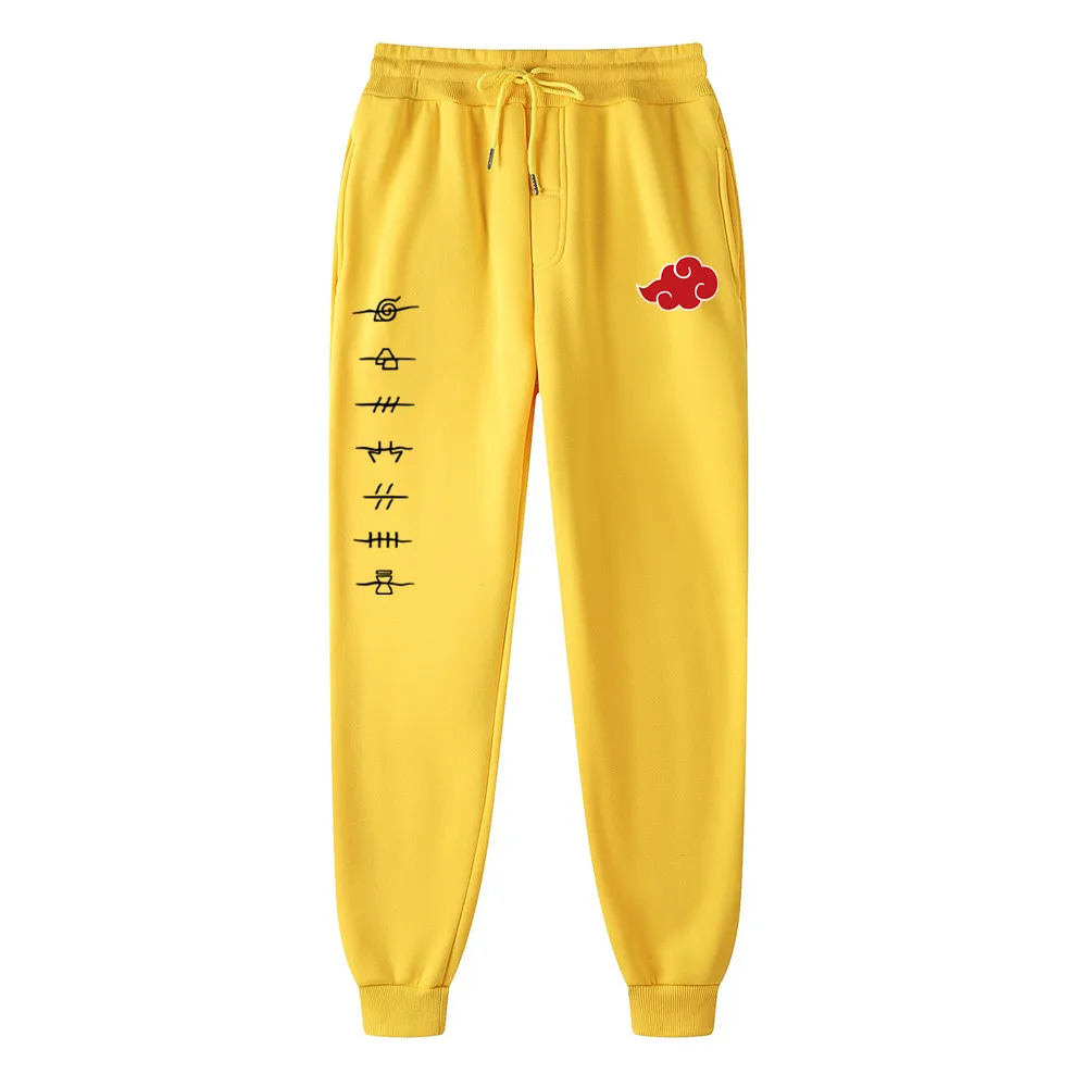 Akatsuki Cloud Symbols Print Ms Joggers Brand Woman Trousers Casual Pants Sweatpants Fitness Workout Running Sporting Clothing cargo trousers