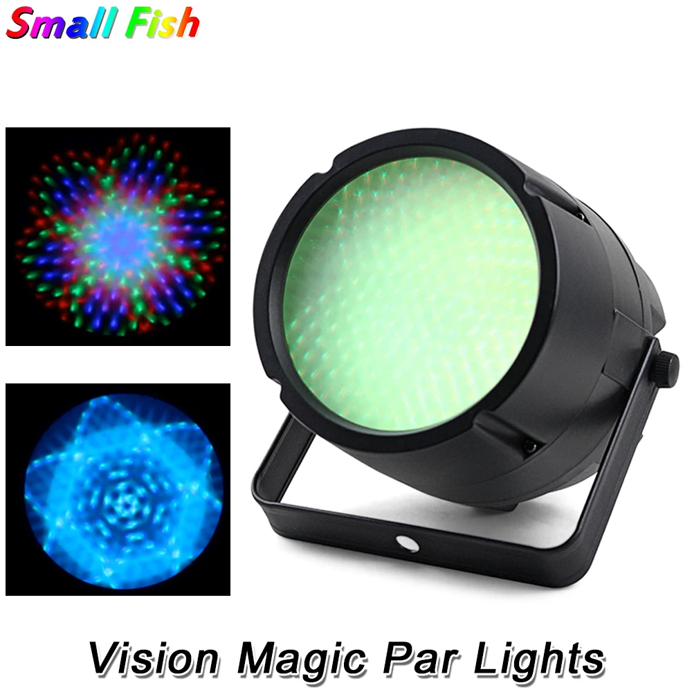 

8xlot Vision Magic Par 169 шт. RGB 3 в 1 SMD 5050 светодиоды, эффект стирки, DMX светильник Par 110-240 в, освещение для дискотеки, диджея, клуба вечерние, бесплатная доставка