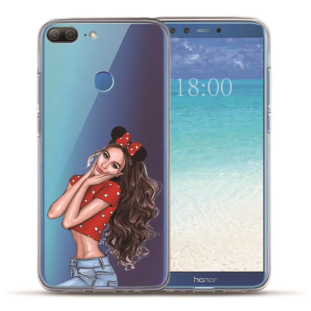 Модный чехол для телефона для мамы и папы для Huawei Honor 9 9 Lite 9i 9X 9X Pro 10 10i 10lite 20 20 lite Funda Etui - Цвет: 6129